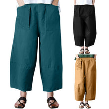 Load image into Gallery viewer, Casual linen loose pants