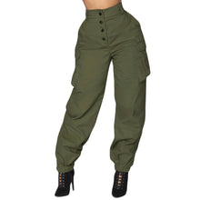Load image into Gallery viewer, High-waisted puffy pants